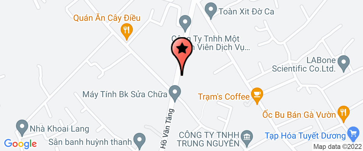 Map go to Shinsung Vina Trading Production Company Limited