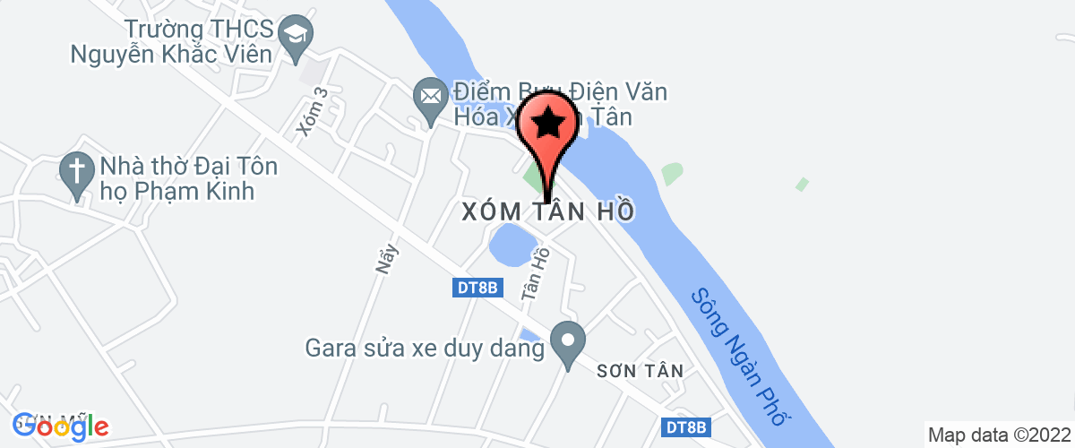 Map go to Tu Nhan Hai Dang Private Enterprise