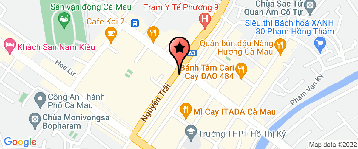 Map go to Luyen Thi Dai Hoc Boi Duong Thanh Dat Cultural And Center Private Enterprise