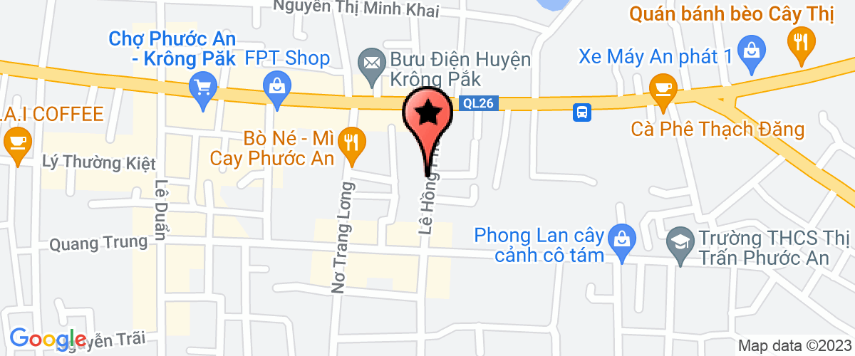 Map go to Do Dac  Truong Thinh Trading Construction Joint Stock Company