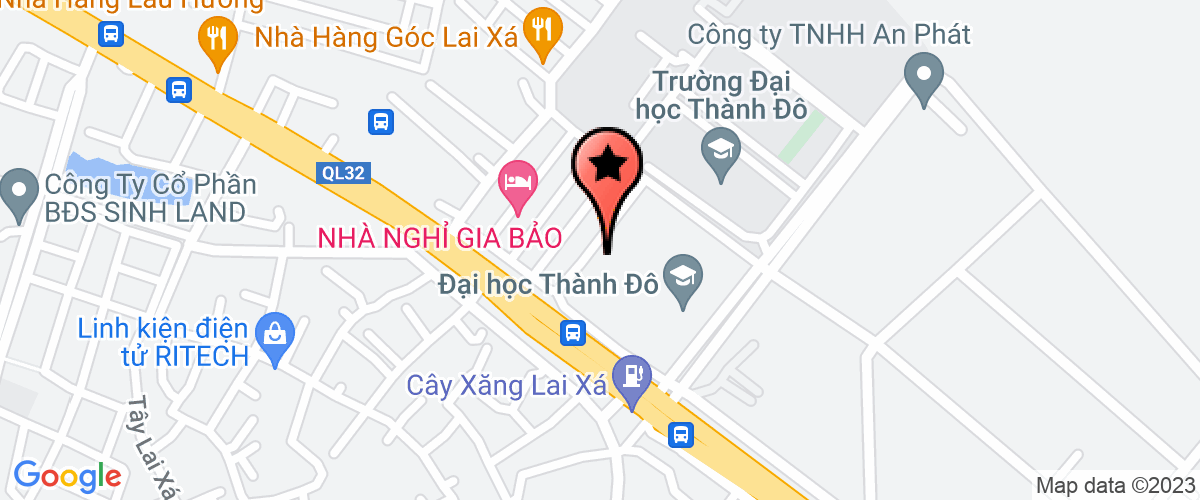 Bản đồ đến Công Ty TNHH Hóa Chất Hương Anh
