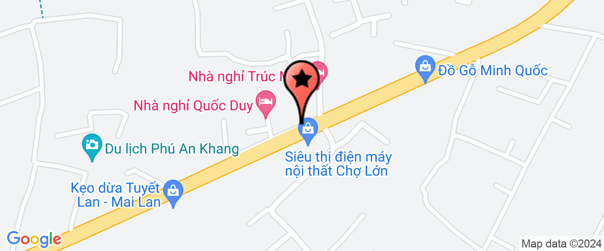 Map go to Toan Thinh Hygienic Service Private Enterprise