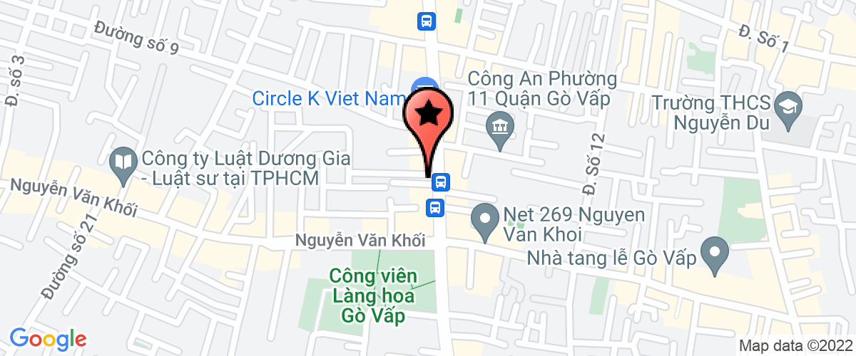 Map go to Ngon Ngu Tinh Anh Company Limited