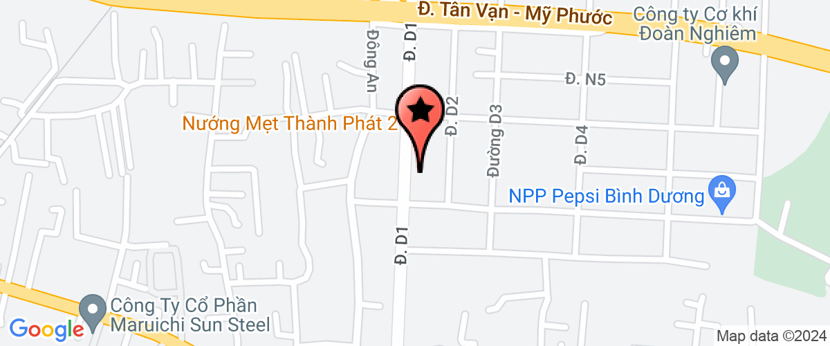 Map go to Phu Cuong Thinh Mechanical Company Limited