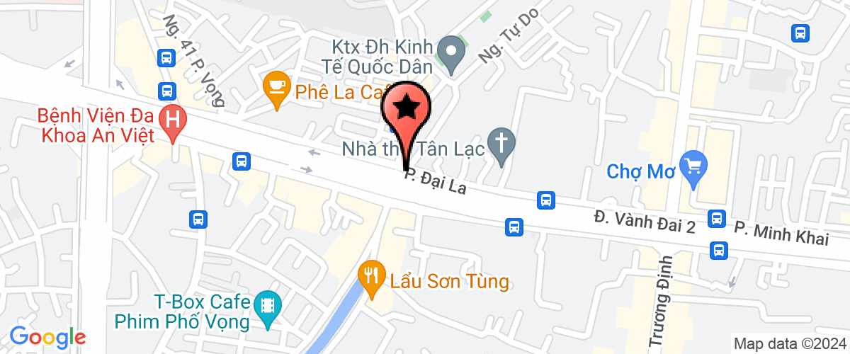 Map go to Hop Nhat Electric Trading Company Limited