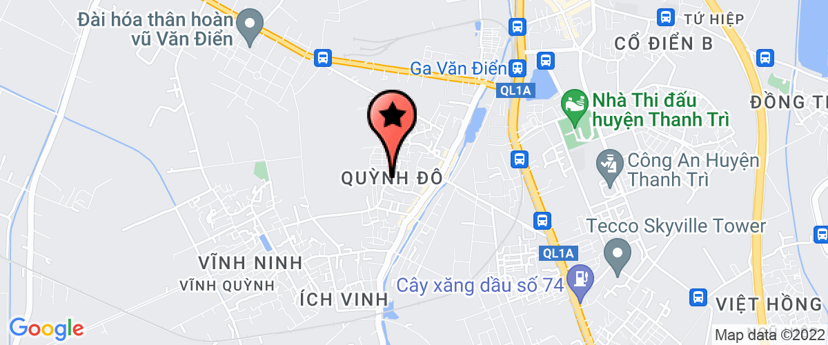 Map go to Quang Anh Air Travel Company Limited