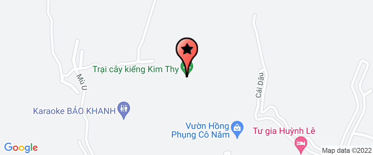 Bản đồ đến CTy TNHH 01TV Hồng Phước