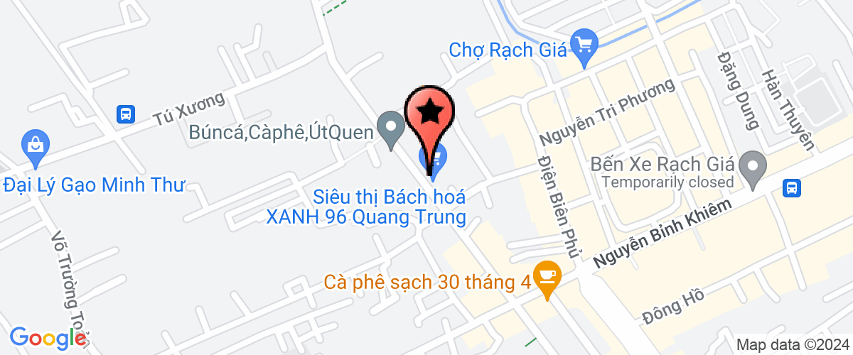 Map go to Hoang Quan Tan Hiep Private Enterprise