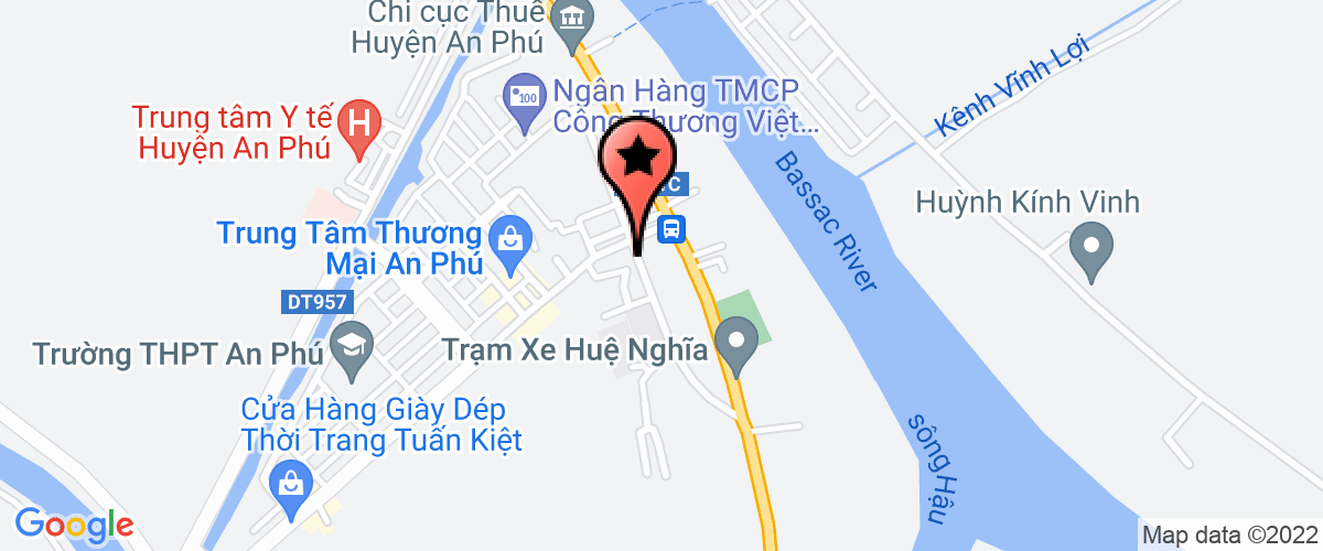 Bản đồ đến Trung Tâm Y Tế Huyện An Phú