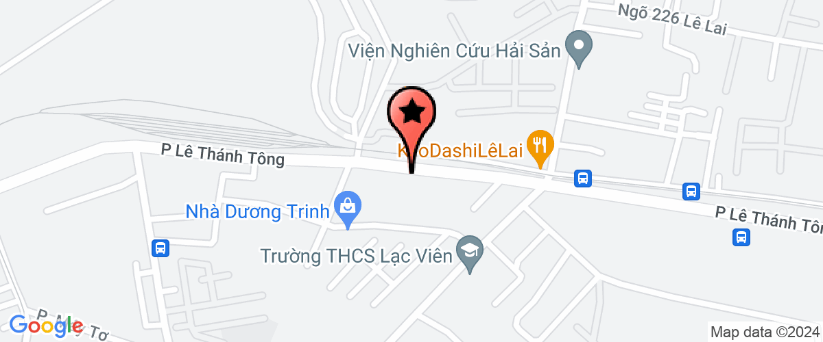 Map go to co phan xay dung thuong mai va van tai Kim Long Company