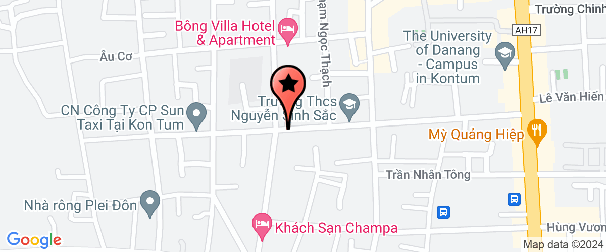 Map go to Bac Nguyen Joint Stock Company