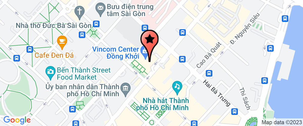 Map go to anh Sao Viet A Chau Telecommunication Joint Stock Company