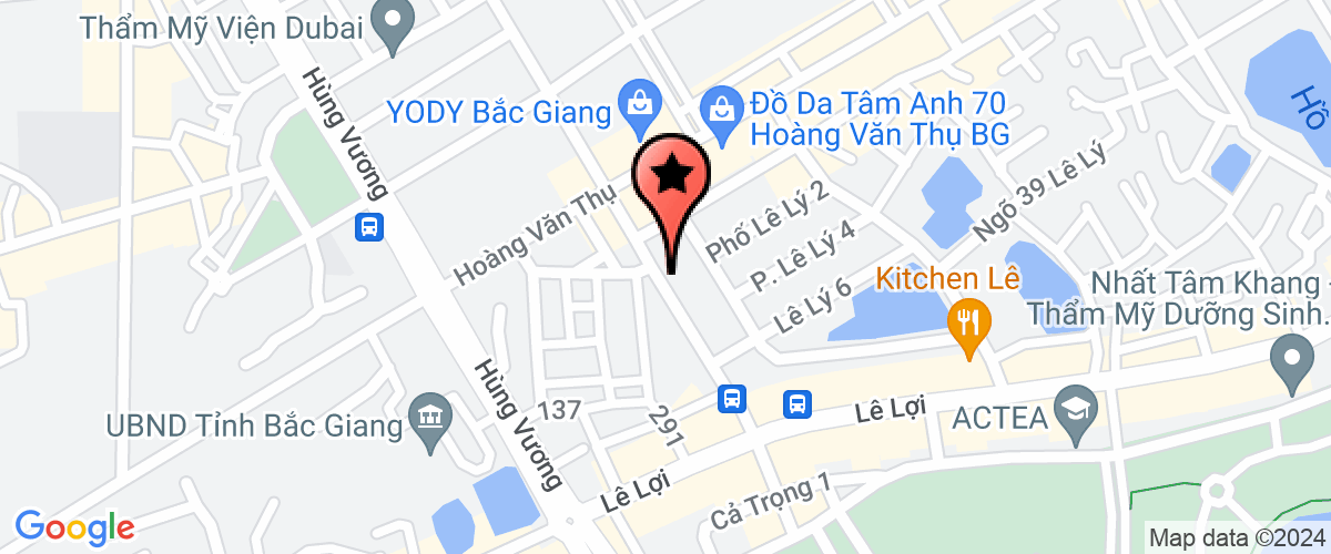 Map go to Dai Dac Loc Company Limited