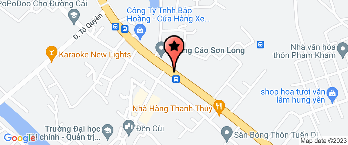 Map go to Sao Mai Trading And Construction Investment Joint Stock Company