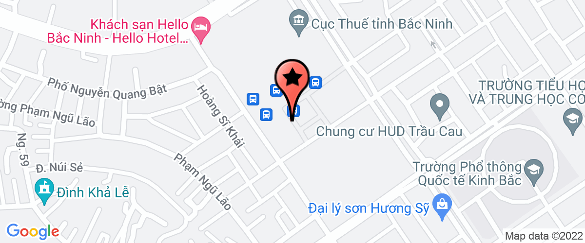 Map go to Bac Hang Company Limited