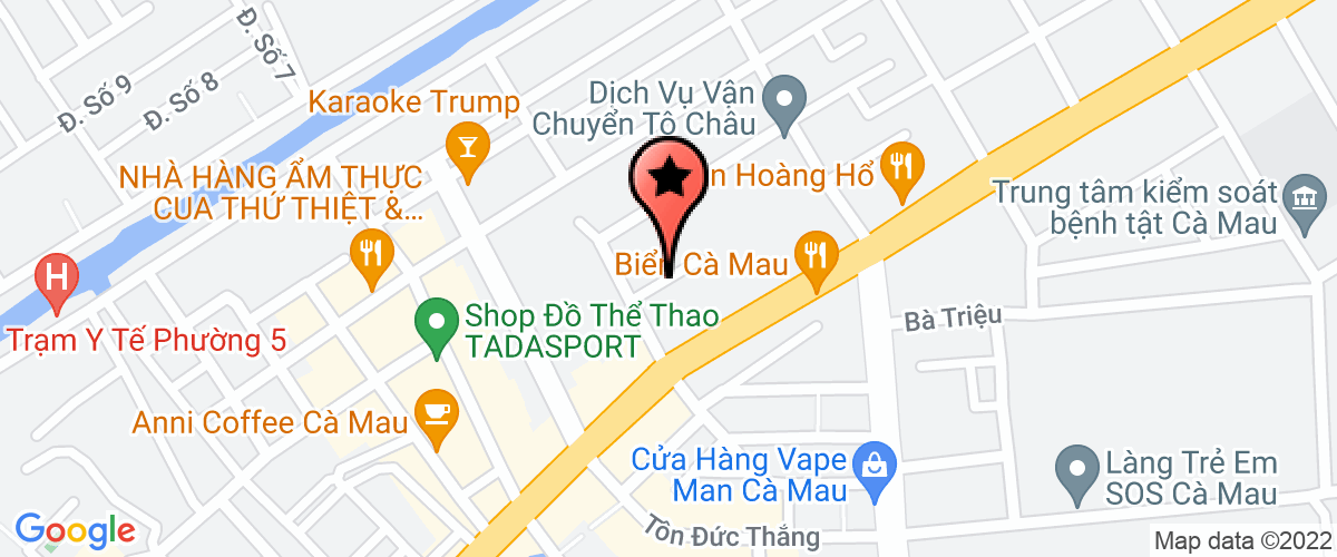 Map go to Hung Thinh Construction Design Consultant Joint Stock Company