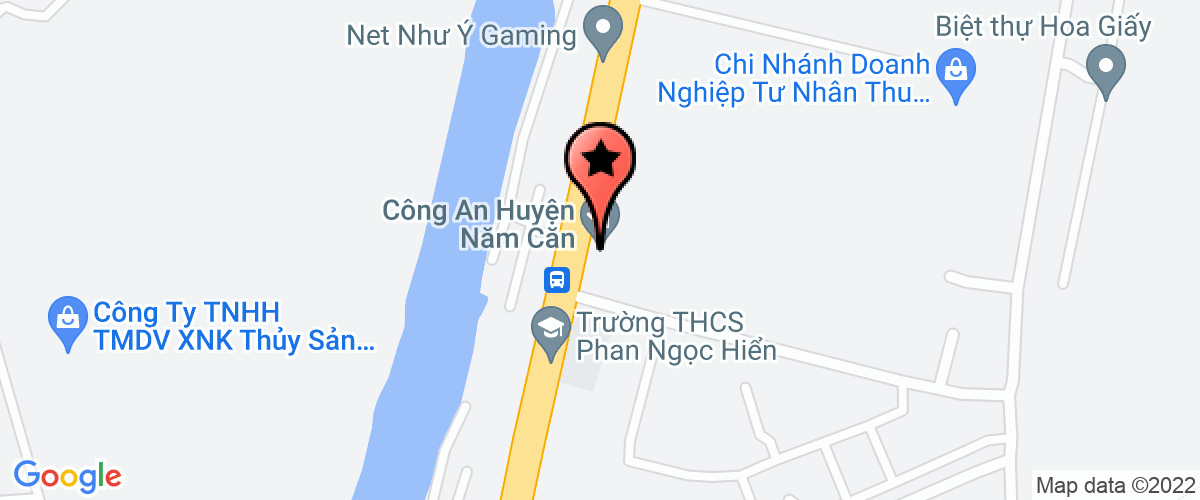 Map go to Kien Cuong Nam Can Service Trading Production Company Limited