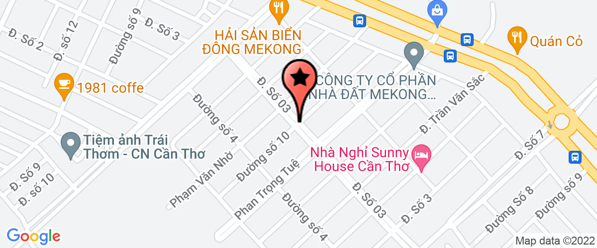 Map go to Truong Trung cap Nghe Dong Duong