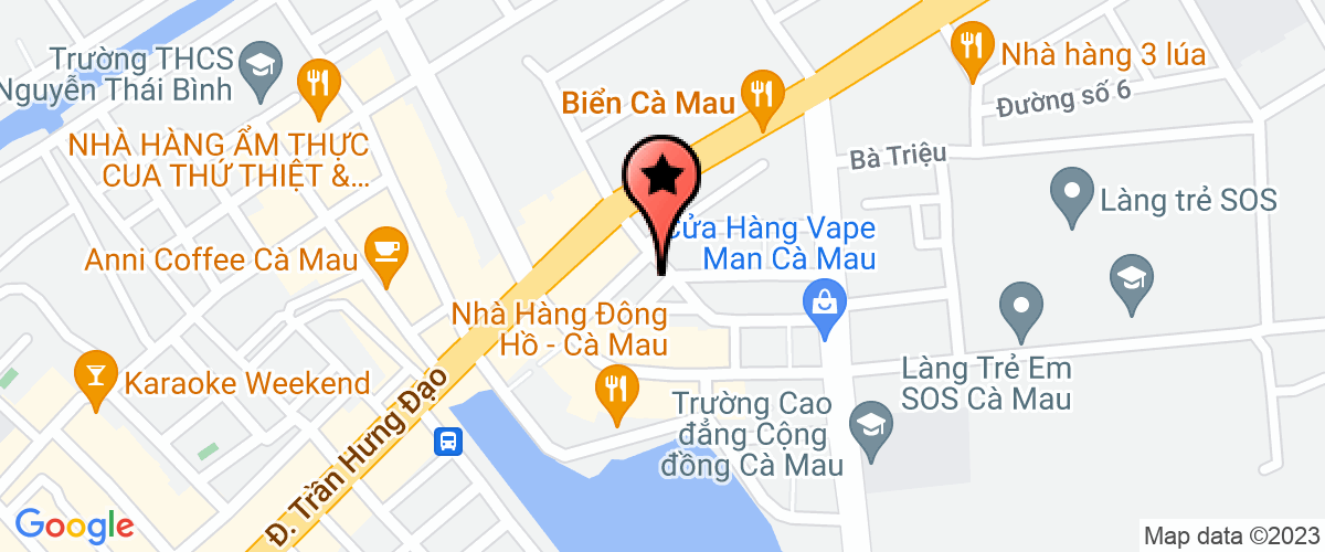 Map go to Vinh Nghiem Construction Production Trading Company Limited