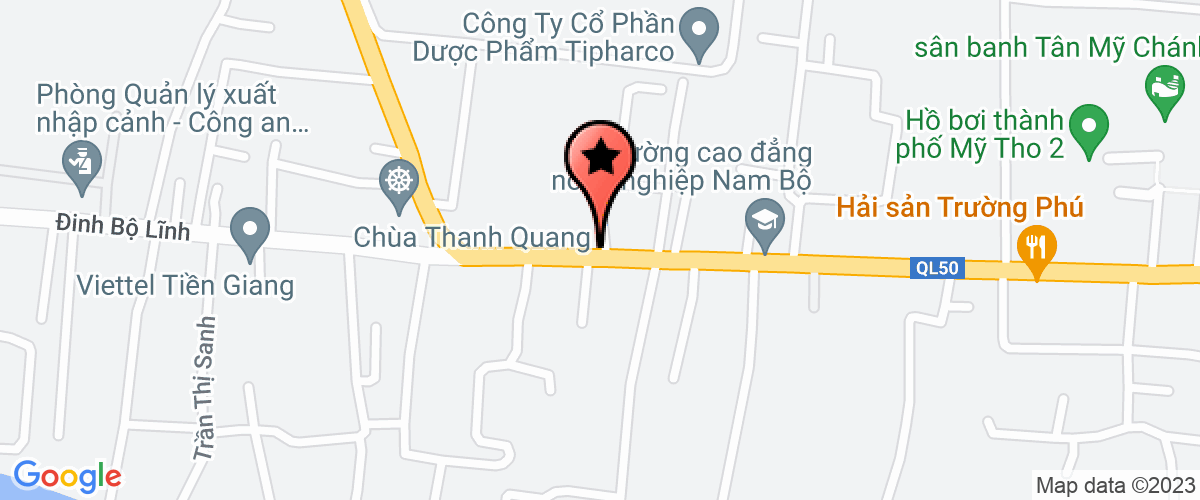 Map go to Tan Gia Phu Company Limited
