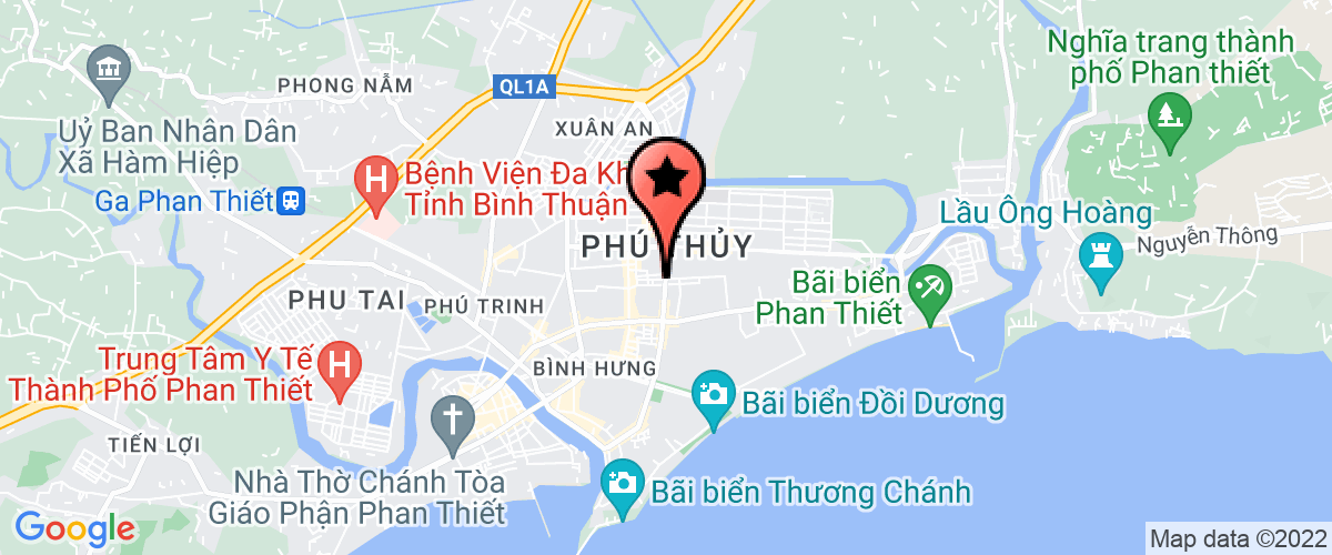 Map go to Viet Mark Binh Thuan Company Limited
