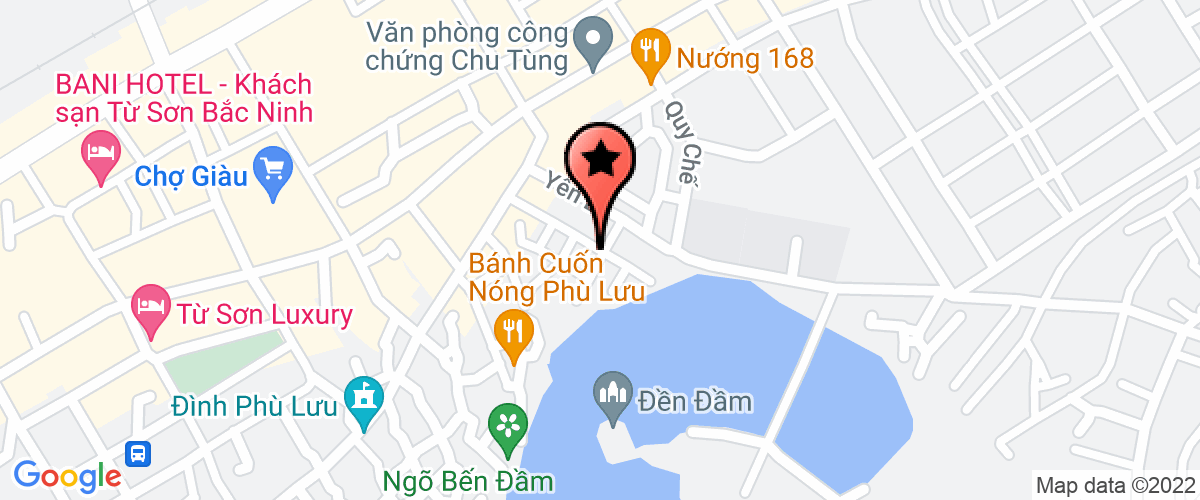 Map go to Con Duong Xanh Bac Ninh Transport And Service Company Limited