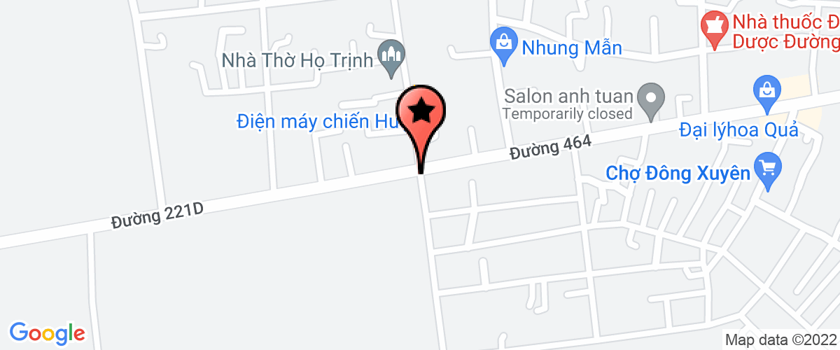 Map go to co phan vat lieu xay dung Thuy Anh Company
