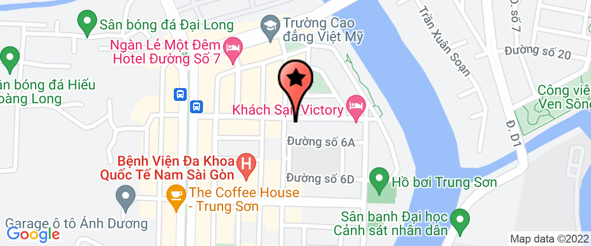 Map go to Thai Binh Duong Technology Equipment Company Limited