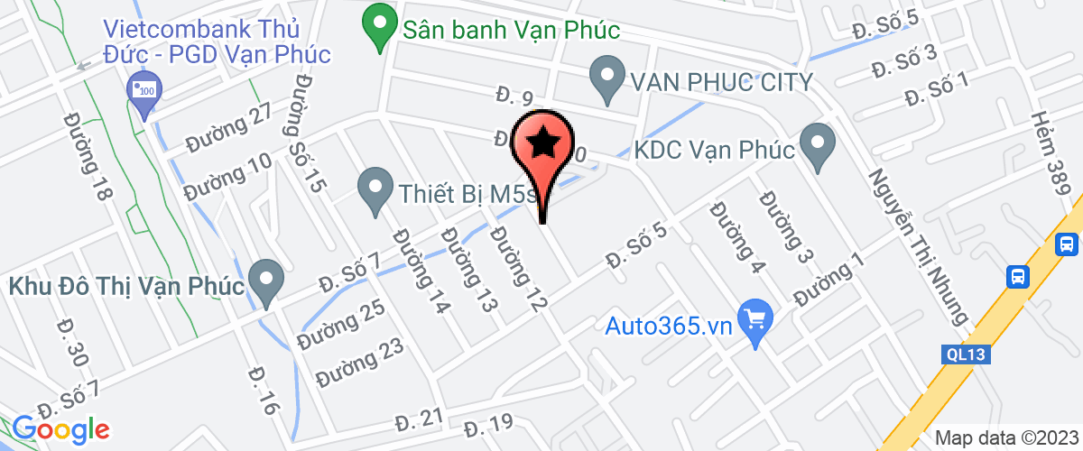 Map go to Thai Thien An Production Trading Company Limited