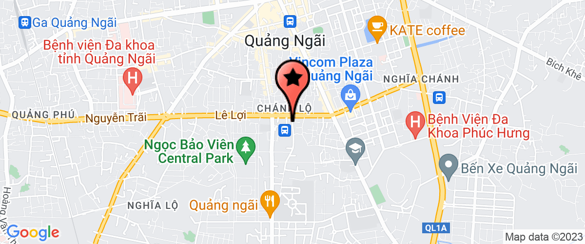 Map go to Binh Minh Service Center Company Limited