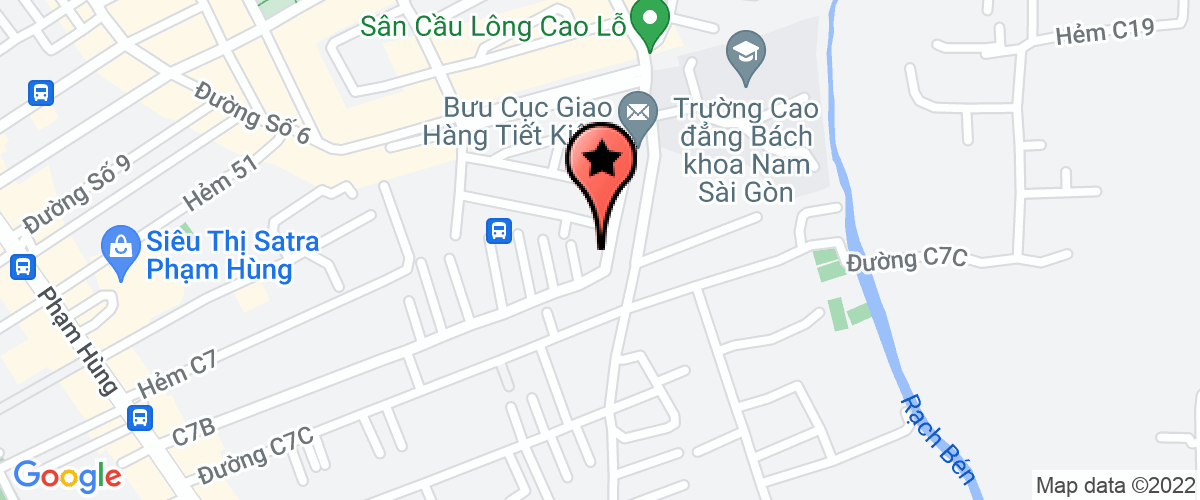 Bản đồ đến Công Ty TNHH Thương Mại Dịch Vụ Dược Nam Hùng