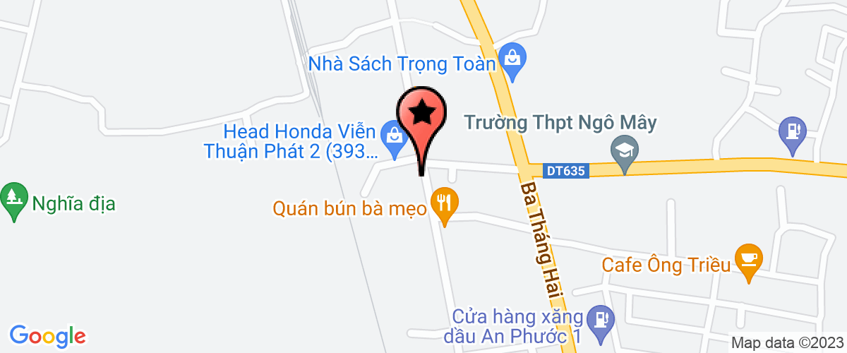 Map go to Anh Kieu Company Limited