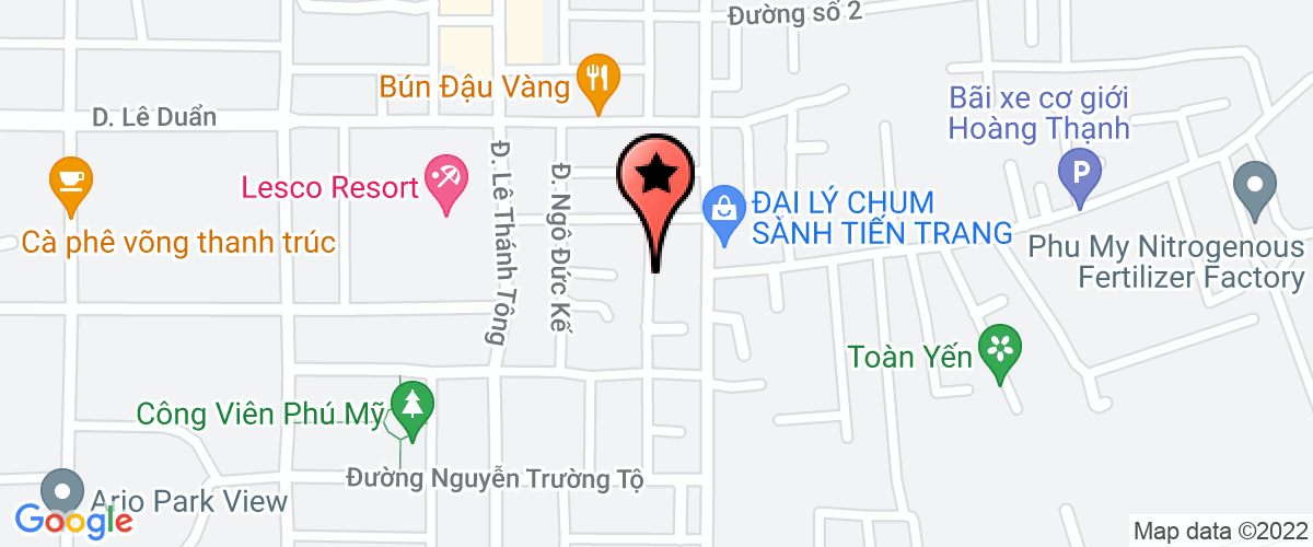 Map go to Hong Lam - Tan Thanh Company Limited