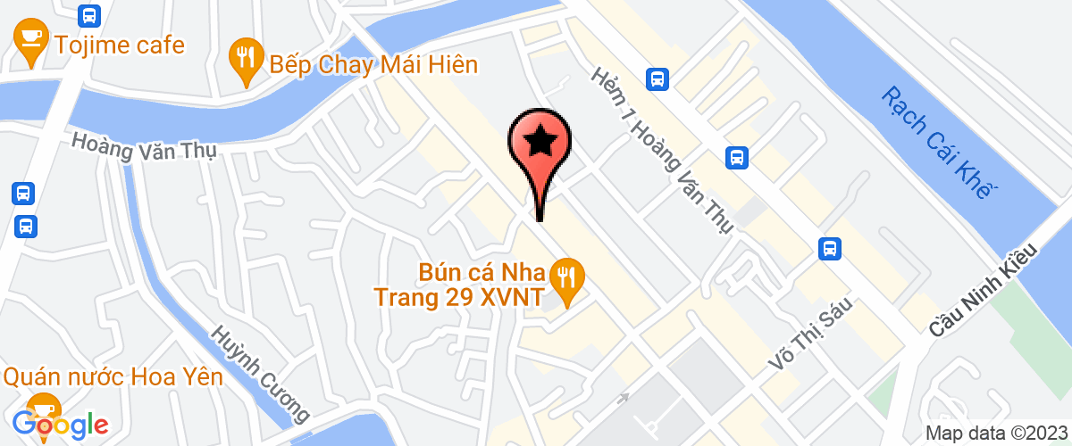 Map go to CP giao thong van tai Dai An Company