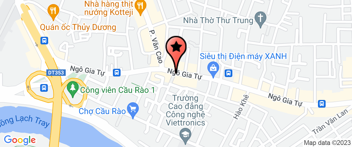 Map go to Hai Phong Consultancy and Investment Construction Joint Stock Company