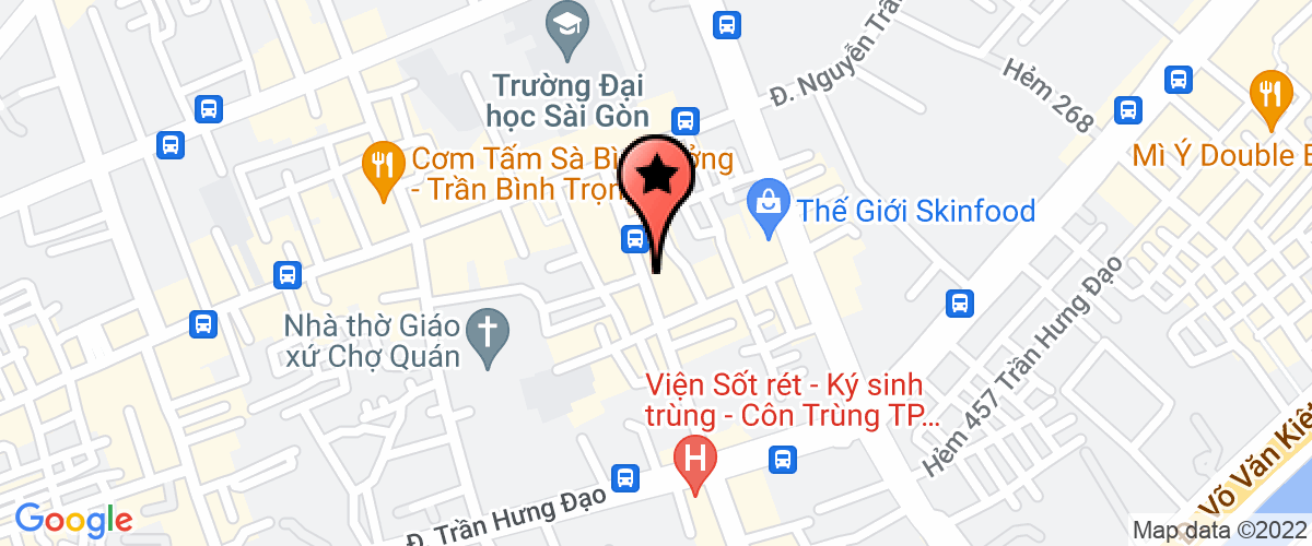 Bản đồ đến Công Ty Trách Nhiệm Hữu Hạn Nhà Hàng Thiên Thiên Sơn