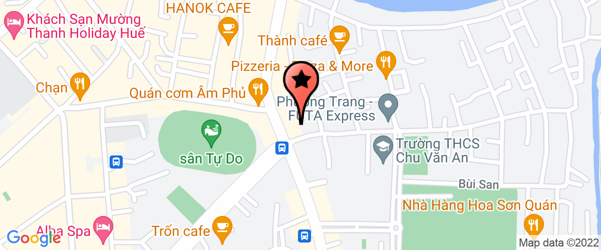 Map go to DNTN Loc Tan