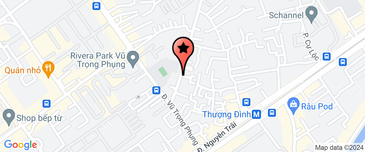 Map go to Loc Viet Lucky Joint Stock Company