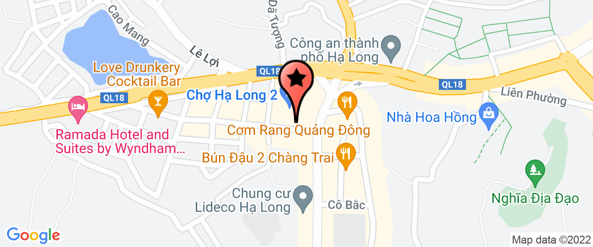 Map go to Phuong Anh Quang Ninh Private Enterprise