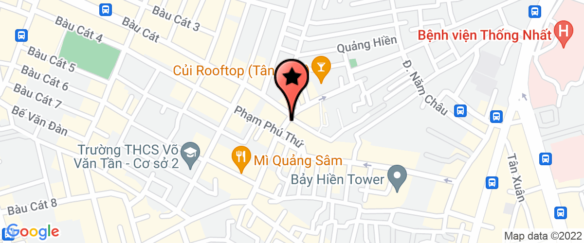 Map go to Vo Van Tan Secondary School