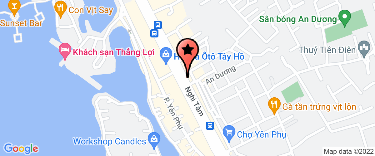 Map go to An Ninh - Ha Noi Security Services Company Limited