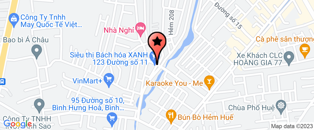 Map go to Hoang Quan Mechanical Production Trading Company Limited