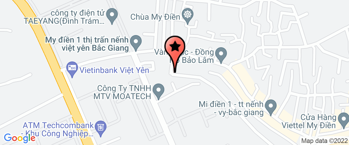 Bản đồ đến Công Ty TNHH Dae Sung Tech