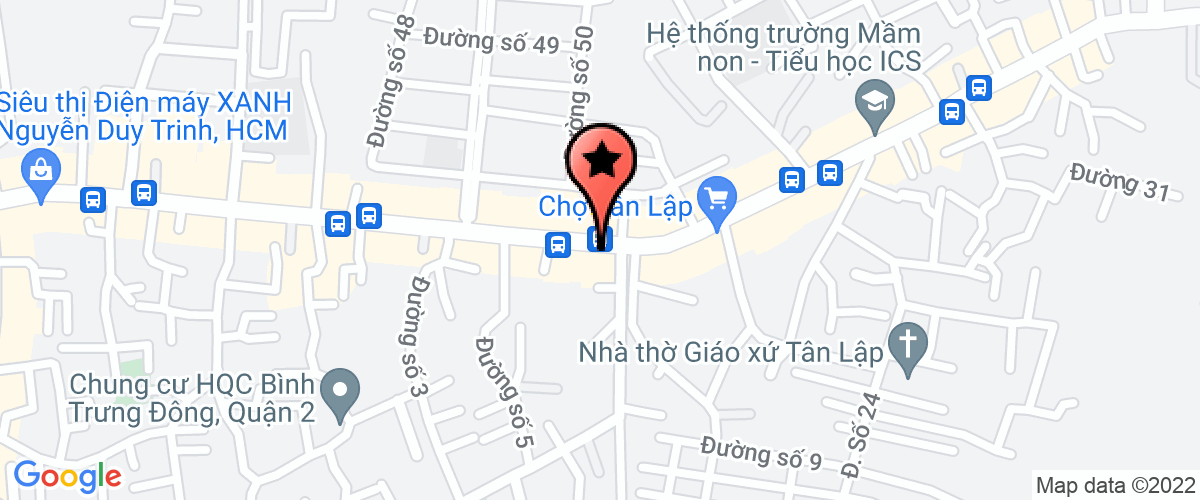 Map go to Phuc Thien an General Clinic Company Limited