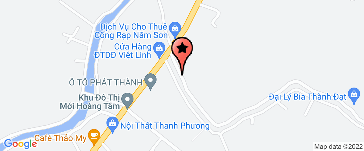 Map go to Hai Duong Seafood Service Trading Company Limited
