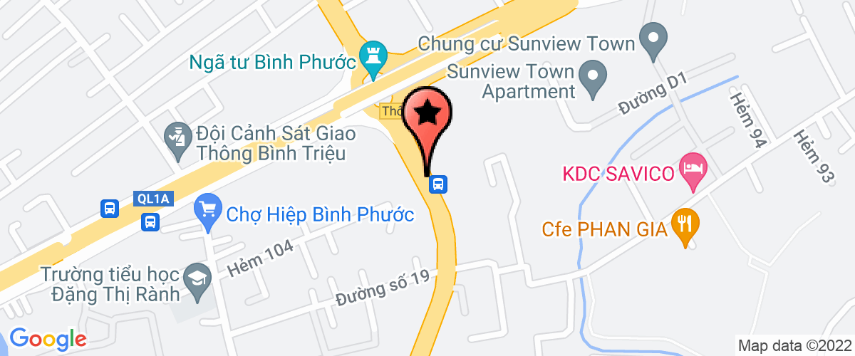 Map go to Kado Viet Nam Joint Stock Company