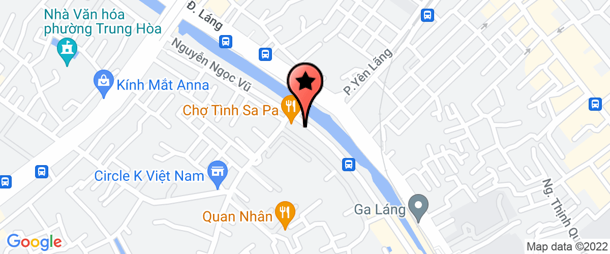 Map go to Thanh Vinh Business and Investment Joint Stock Company