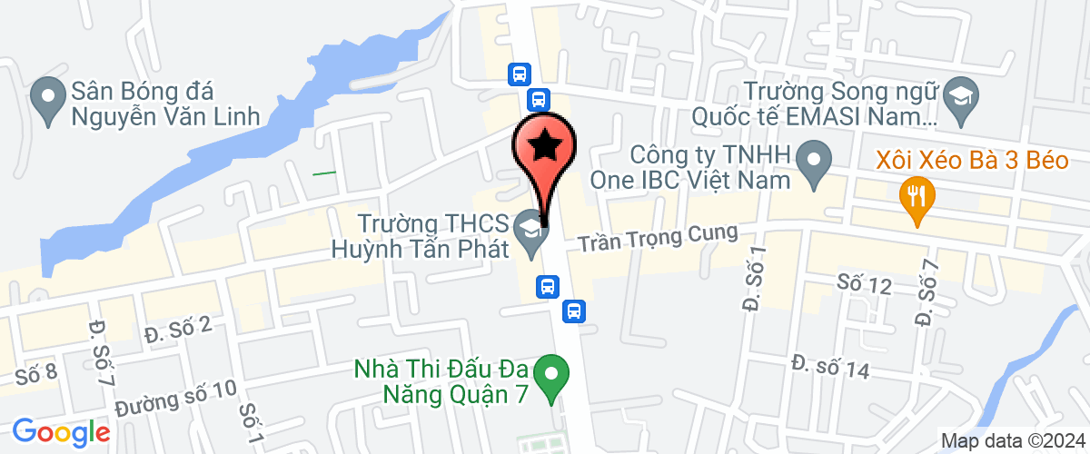 Map go to Phong Quan 7 Medical