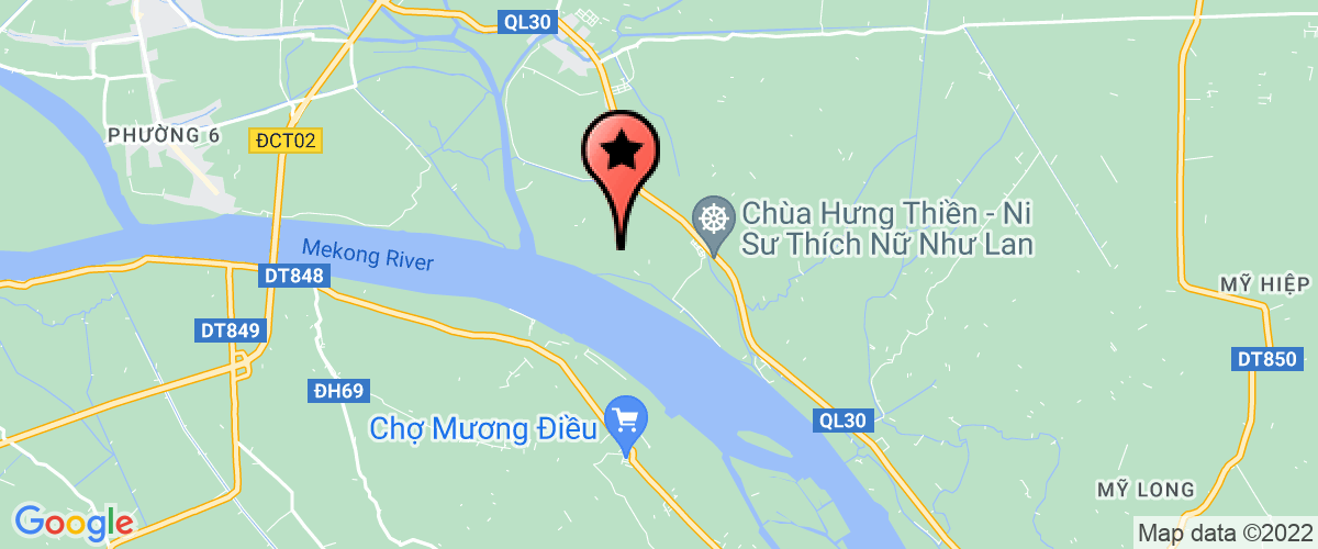 Map go to CBT xa My Xuong