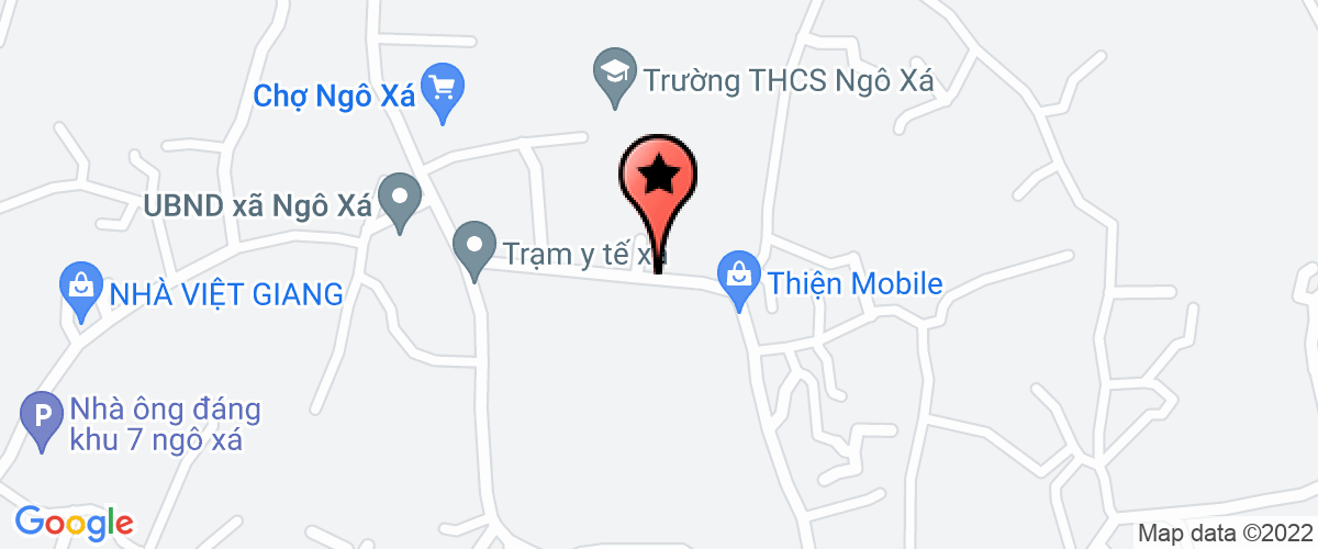 Map go to Che Hoang Trung Company Limited